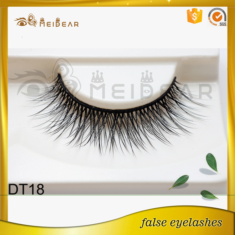 Most natural high quality faux mink eyelash with packaging logo design